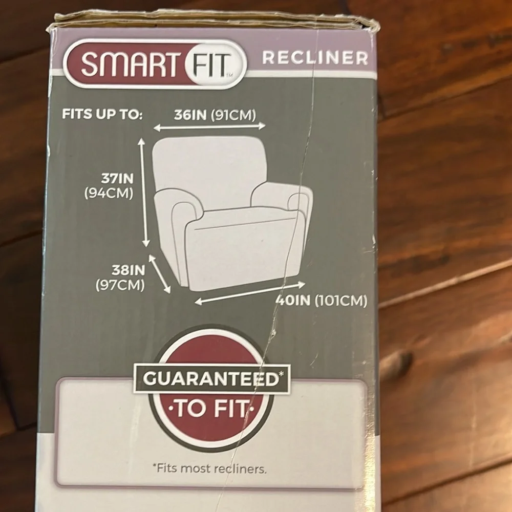 Smart fit Connor stretch recliner slipcover